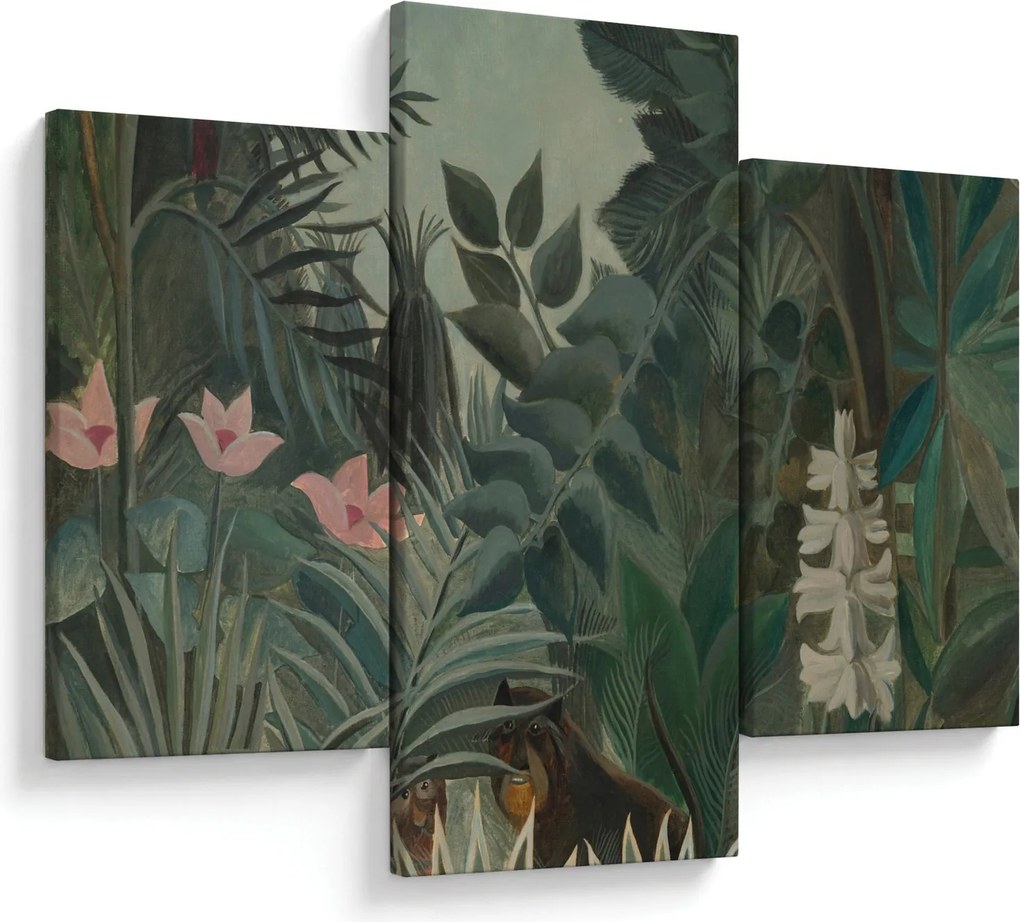 Obraz - Henri Rousseau, The Equatorial Jungle, reprodukcia (90x60 cm)