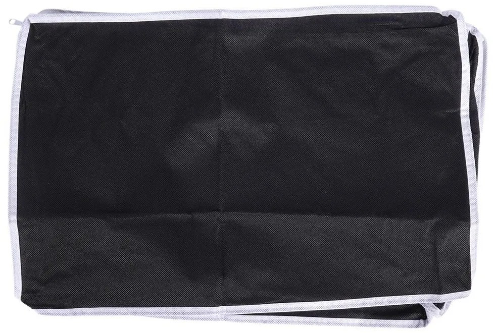 VILDE Textilný úložný box na posteľnú bielizeň, 45 x 30 x 20 cm