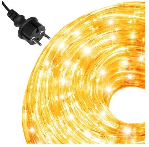 Bestent Svetelná reťaz - svetelný had 10m 240 LED 8 programov Teplá biela