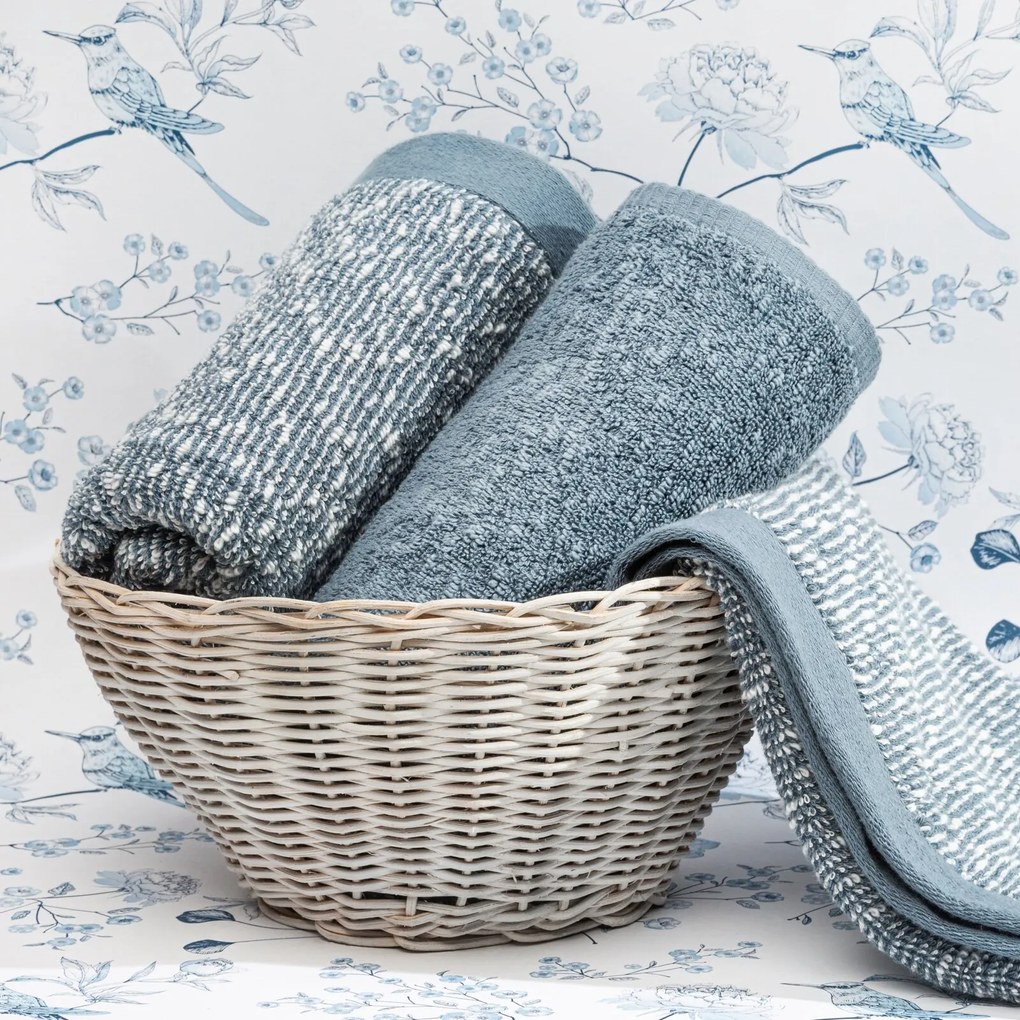 FROTÉ UTERÁK TERRA COLLECTION PALERMO 50X90 CM SVETLOMODRÁ