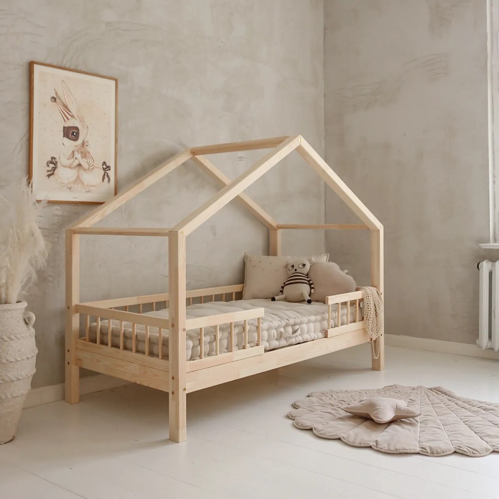 Raj posteli Detská posteľ HouseBed BELO Duo