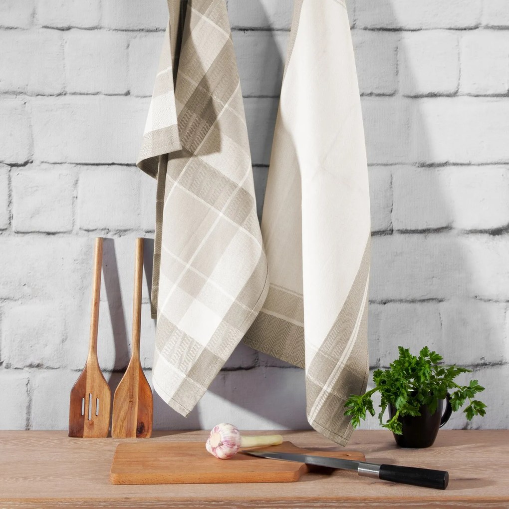 KUCHYNSKÁ UTIERKA MONA SADA 2 KS 50X70 CM VZOROVANÉ