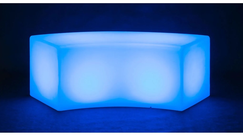 LED svietiaci taburet, 42 x 120 x 44 cm