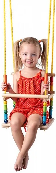 Hojdačka farebná s ohrádkou