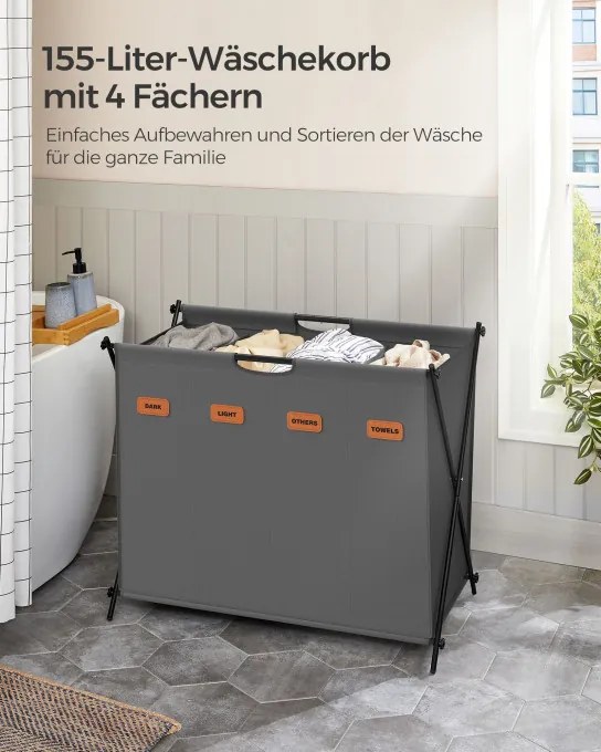 Kôš na bielizeň 155L LCB140G01