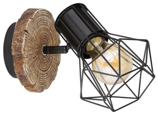 Globo 54017W-1 - Nástenné bodové svietidlo PRISKA 1xE27/60W/230V