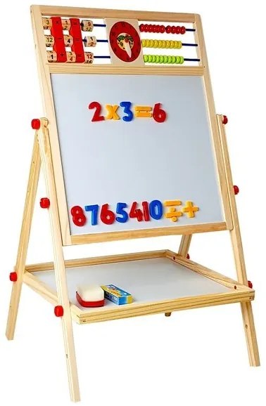 LEAN TOYS Detská drevená tabuľa