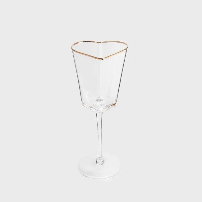 Pohár AMAR na víno so zlatým okrajom 726613 300 ml