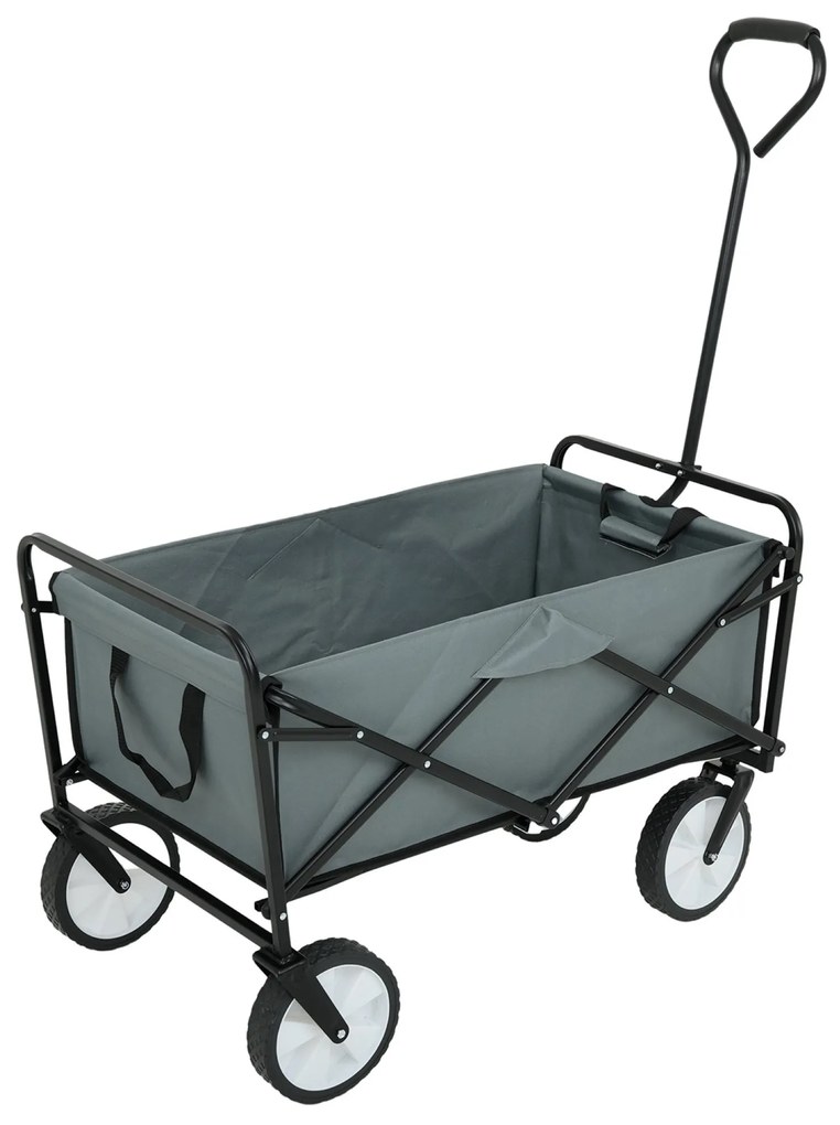 Záhradný vozík TYRS 145L sivý