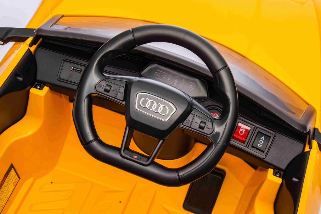 Detské elektrické vozidlo Audi SQ8 - žltá