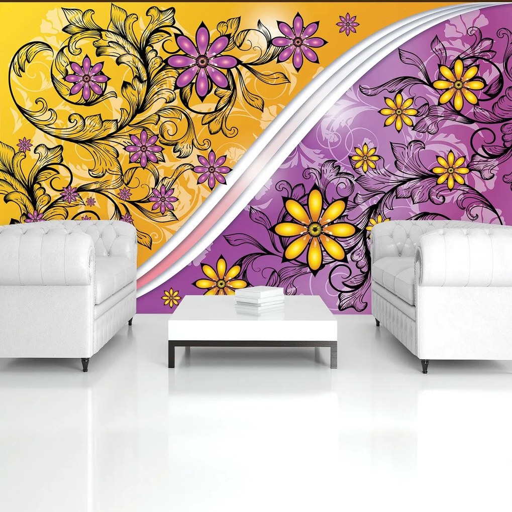 Fototapeta - Kvety (152,5x104 cm)