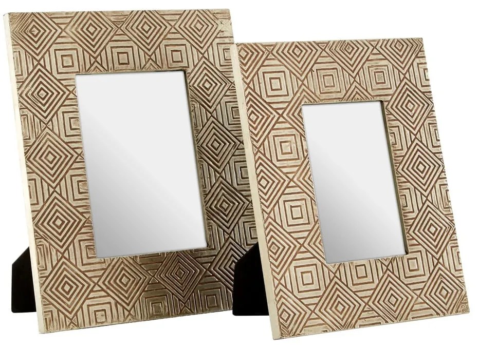 Drevený rámček v zlatej farbe 23x28 cm Bowerbird – Premier Housewares