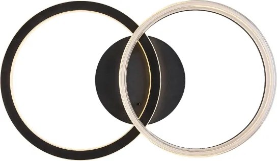 Rabalux 71479 - LED stmievateľné stropné svietidlo SERAPHIEL LED/38W/230V 3000-6500K 60x35 cm + diaľkový ovládač