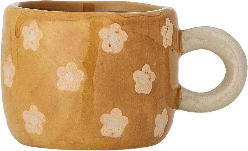 Hnedý keramický detský hrnček 110 ml Nini – Bloomingville