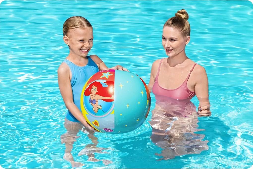 Plážová lopta pre deti 51 cm Disney Princess Bestway 91042