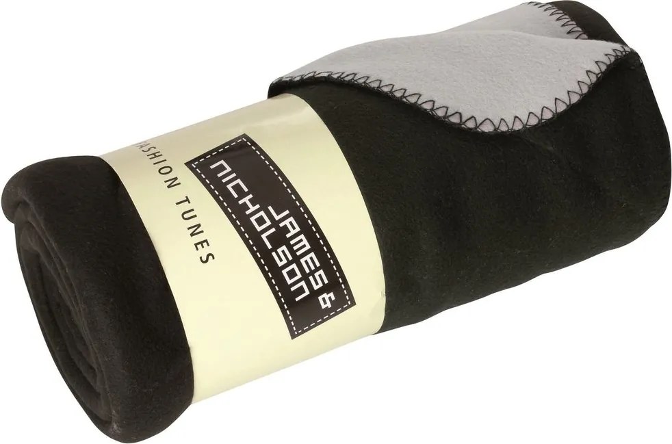 Daiber Fleece deka 150x170 cm JN952 - Hnedá / smotanová | 150 x 170 cm