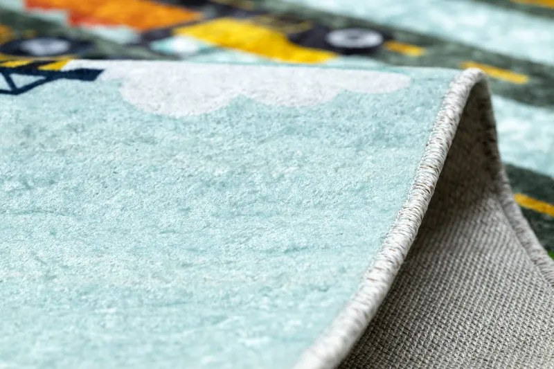 Dywany Łuszczów, Detský kusový koberec Junior 52105.801 Construction site, 120x170, viacfarebná, detská izba