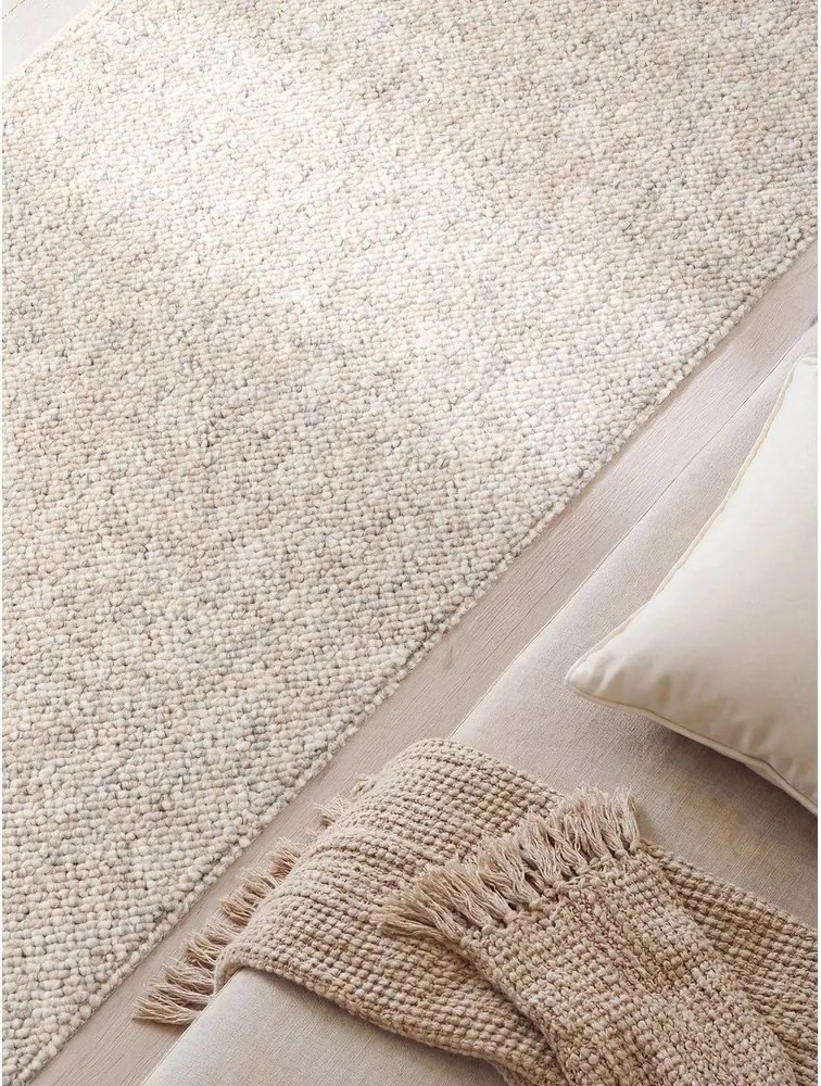 Sivokrémový prateľný behúň 80x240 cm Rocco Dark Cream – Elle Decoration