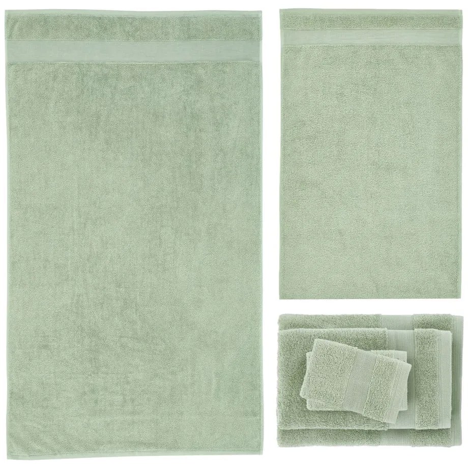 Zelené froté bavlnené uteráky a osušky v súprave 6 ks Anti–Bacterial – Catherine Lansfield