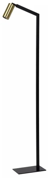 Lucide 45799/01/30 - Stojacia lampa SYBIL 1xGU10/35W/230V čierna/zlatá
