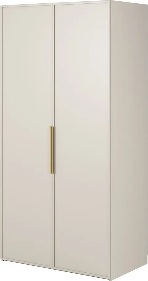 Šatníková skriňa Forry V (sivobéžová)