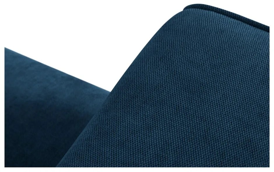 Modrá rohová pohovka do "U", pravý roh Esther - Milo Casa