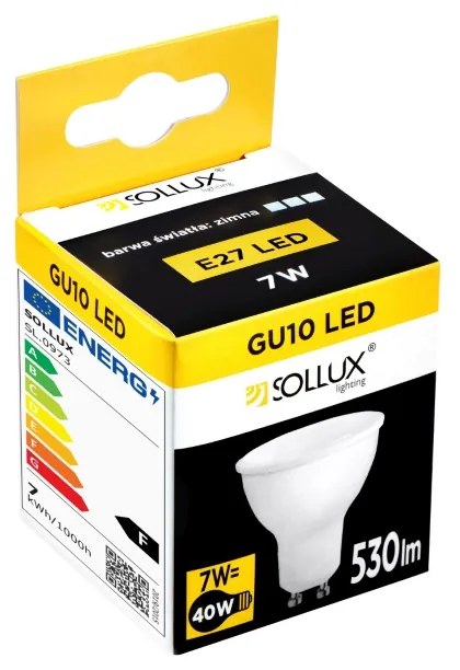 LED žiarovka GU10 4000k 7w 530lm