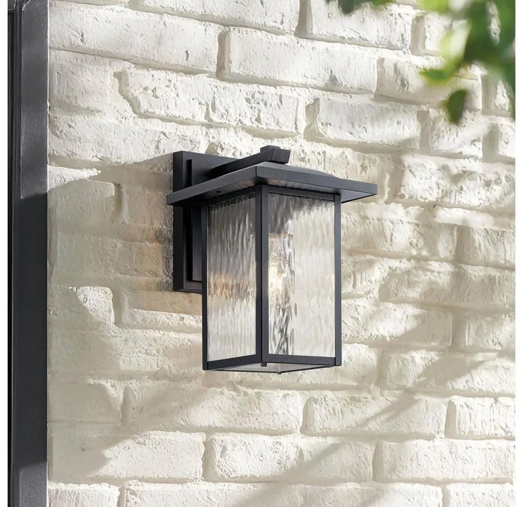 Kichler KL-CAPPANNA-M-BKT - vonkajšie nástenné svietidlo M CAPPANNA 1xE27/60W/230V IP44
