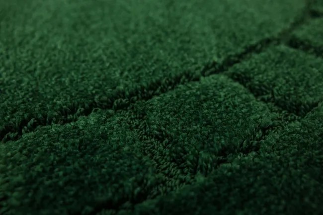 Kúpeľňový koberček Ocean fľaškovo zelený ovál