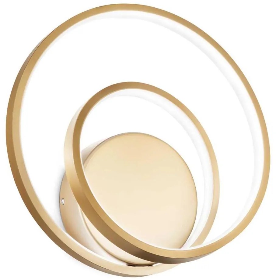 Ideal Lux - LED Nástenné svietidlo OZ LED/26W/230V CRI 90 zlatá