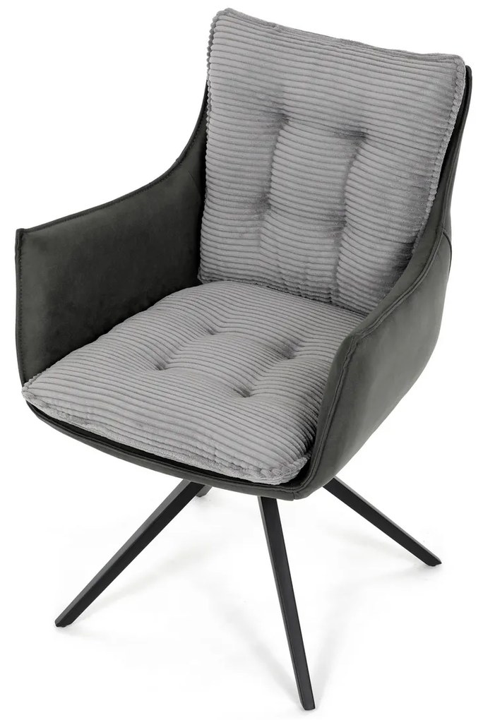 Sada jedálenských stoličiek s vratným mechanizmomDCH-D1345 GREY2, 2 ks