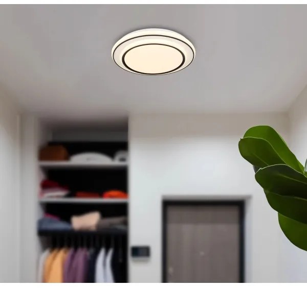 Globo 48136-24 - LED Stropné svietidlo LOGAN LED/24W/230V 3000K pr. 39 cm