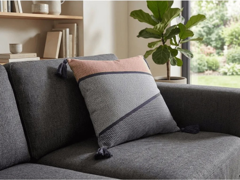 Dekoratívny vankúšik IMPRIME TILAK 40x40 cm, farebný