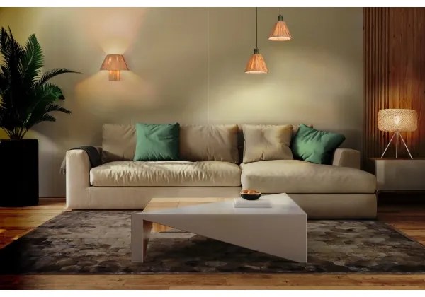 Ledvance - Stolná lampa DECOR RAFFIA 1xE27/15W/230V rafia