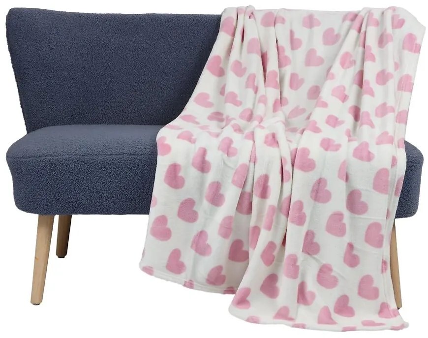 Deka Bella 37 ecru/svetloružová 120x150 Merkury Home