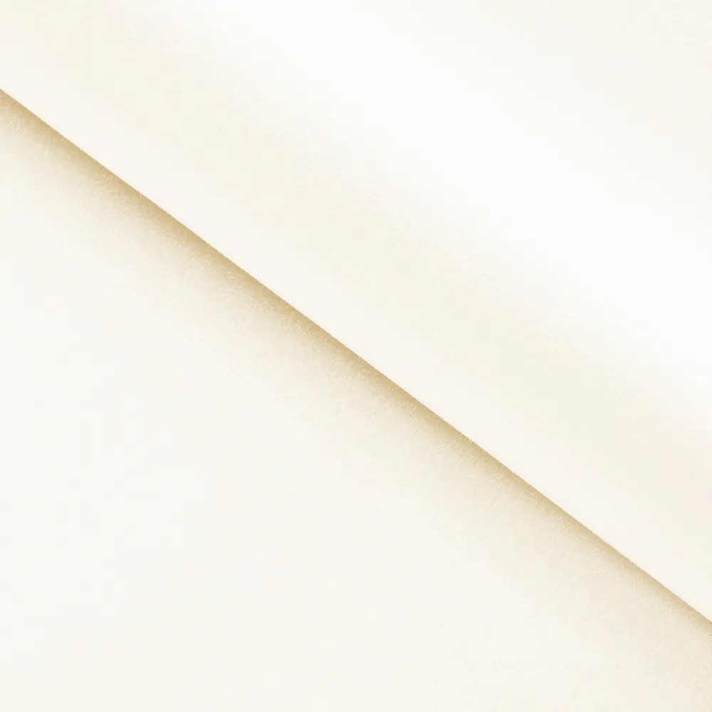 Biante Dekoračný záves TF-037 Smotanový bez vzoru - š. 150 cm 150x190 cm