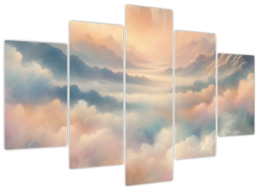 Obraz - Oblaky (150x105 cm)