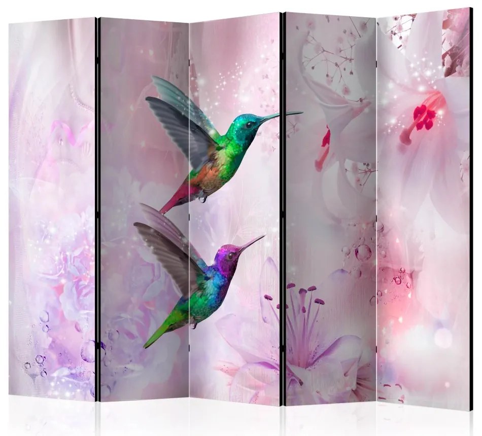 Artgeist Paraván - Colourful Hummingbirds II [Room Dividers]