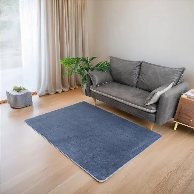 Koberec RABBIT 3D sivý