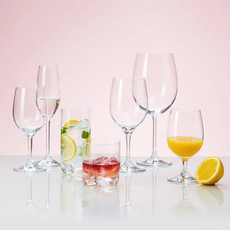 Lunasol - Poháre na šampanské 205 ml set 4 ks - Univers Glas Lunasol META Glass (322121)