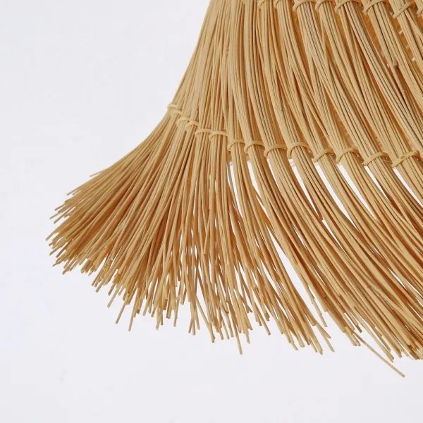 Immax 08273L - Luster na lanku NATURALEZA 1xE27/40W/230V pr. 45 cm ratan