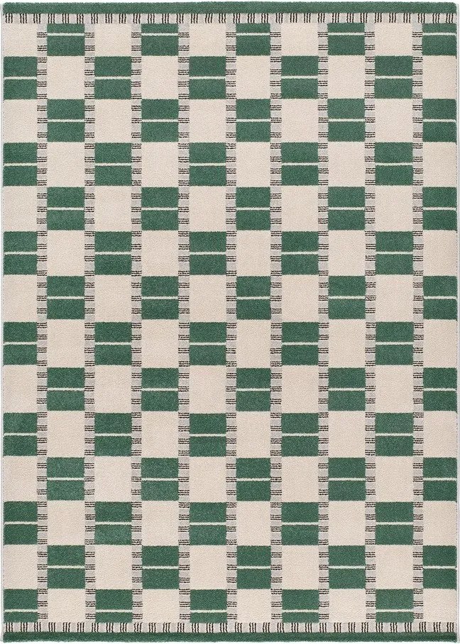 Zelený/béžový koberec 80x150 cm Astra – Universal