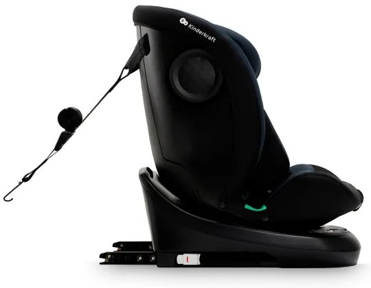 KINDERKRAFT Autosedačka I-GROW i-Size 40-150 cm čierna