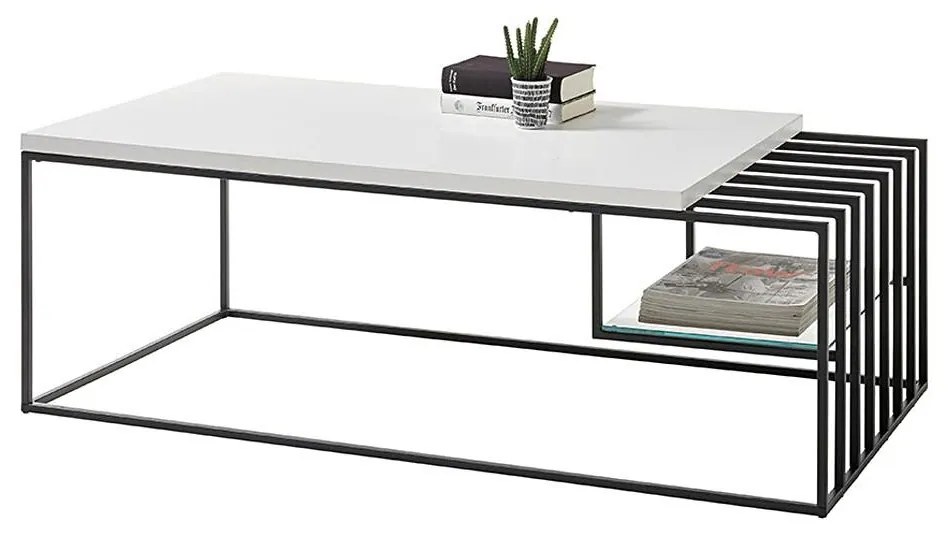 Konferenčný stolík ZAIRA biely