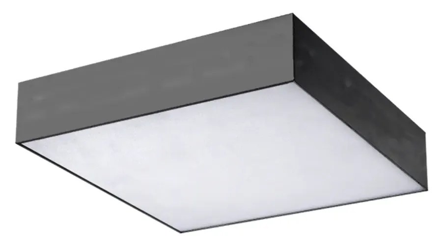 LED stropné svietidlo Monza S 30 CCT čierna s diaľkovým ovládačom