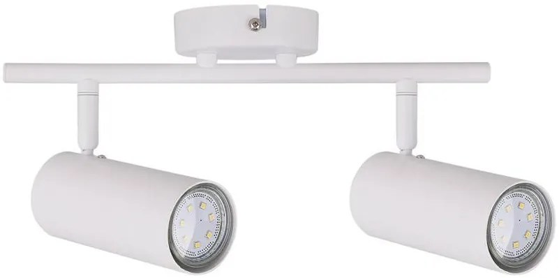 Candellux Biele stropné svietidlo Colly pre žiarovku 2x GU10 92-01610