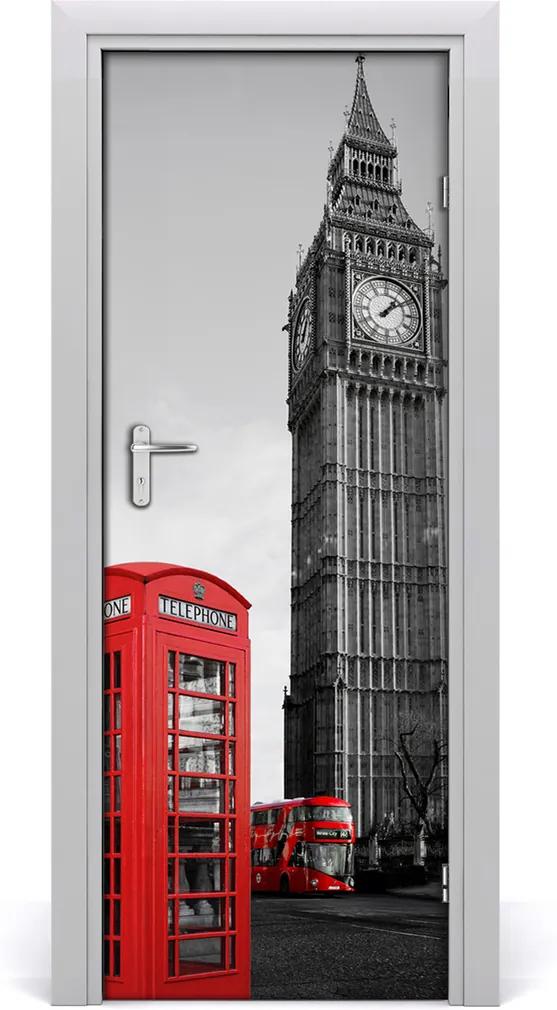 Fototapeta samolepící na dveře Big ben londýn