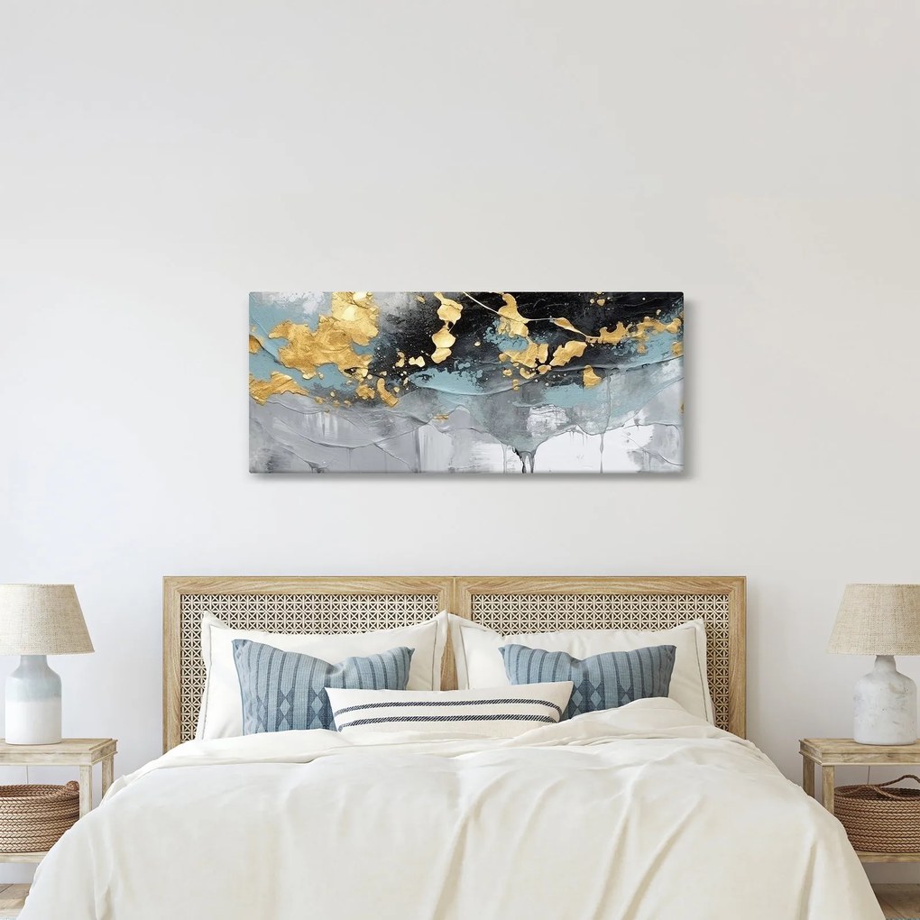 Obraz - Abstrakcia (120x50 cm)