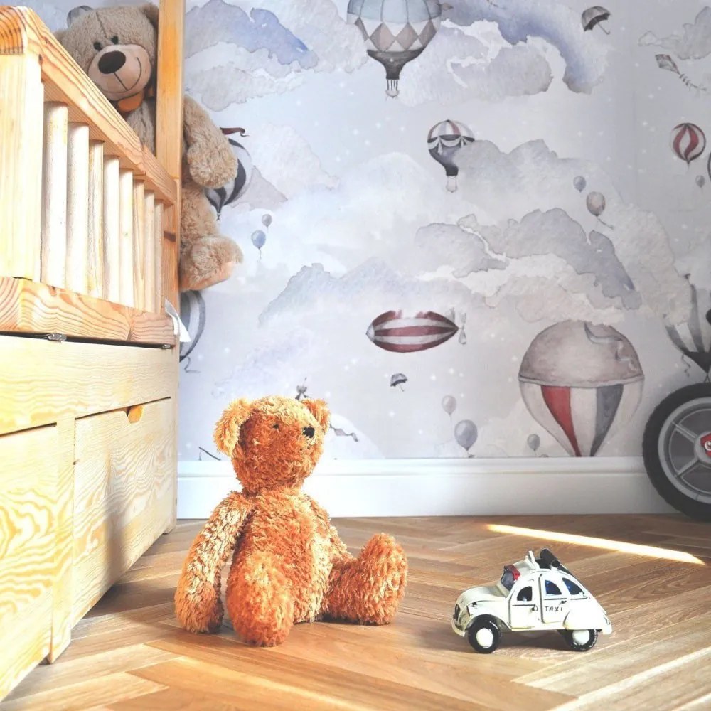 Tapeta balóniky dobrodružstvo 280x100 cm