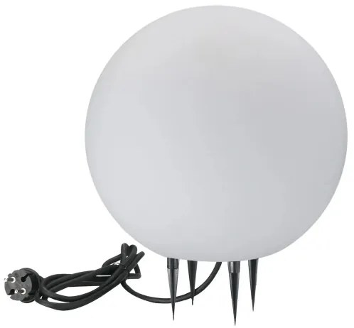 Vonkajšia lampa ARGENTO 1xE27/15W/230V pr. 30 cm IP65 biela